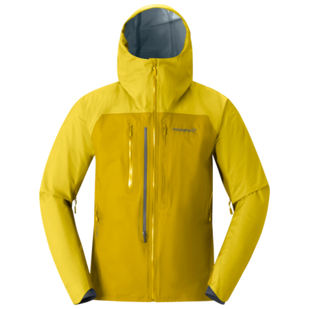 Herrenjacke Norrona lyngen Gore-Tex Jacket gelb Golden Palm