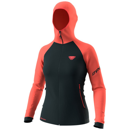 Damenjacke Dynafit Speed Ptc Hooded Jkt W schwarz/orange hot coral/3010