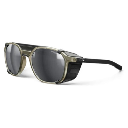 Sonnenbrille Julbo Slack Cover Sp 3+ schwarz/beige Shiny Translucent Beige / Black