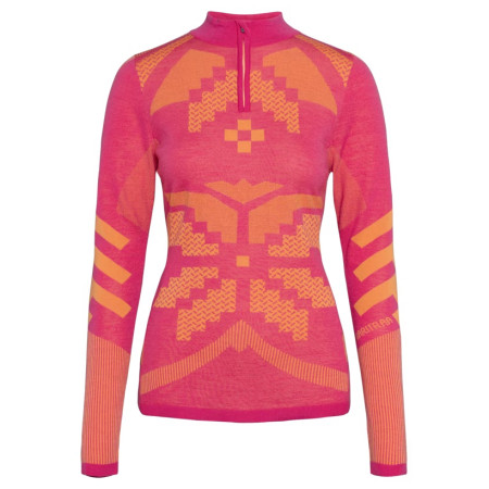 Damen Funktions-Sweatshirt Kari Traa Faith Hz rosa berry