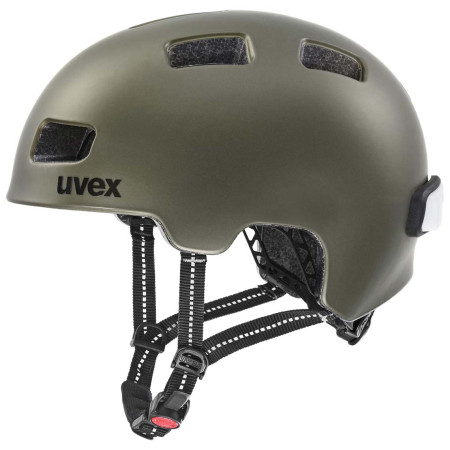 Fahrradhelm Uvex City 4 grün Green Smoke Mat