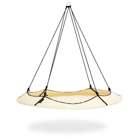 Schaukel Hamaka.eu Hangout Pod schwarz/beige krémová /černá lana