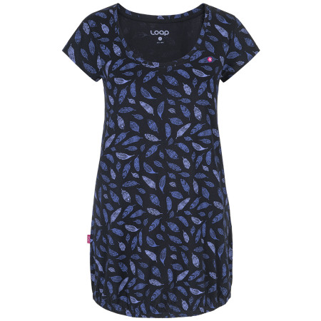 Damen-T-Shirt Loap Bela dunkelblau TapShoeAllover/Purple