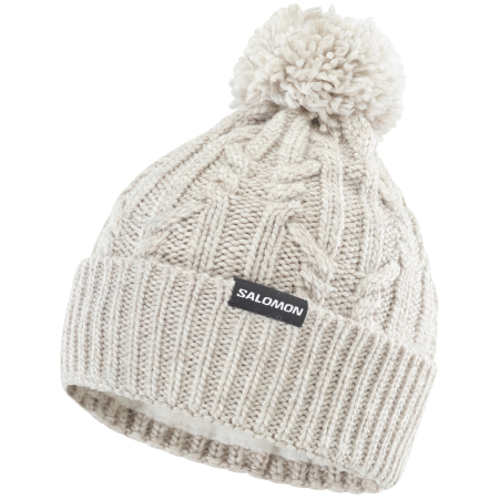 Mütze Salomon Ivy Beanie weiß WHISPER WHITE