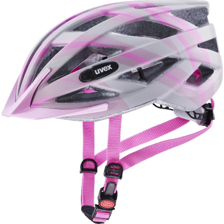 Fahrradhelm Uvex Air Wing Cc rosa/weiß GrayRoséMat