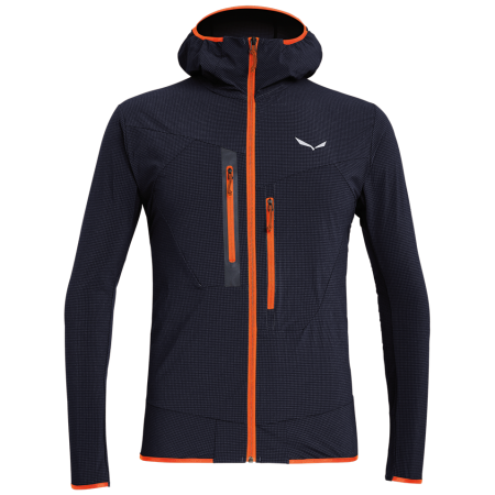 Herren-Sweatshirt Salewa Puez 2 Dst M Fz Hdy blau 3961 - navy blazer/4570