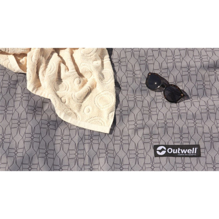 Teppich Outwell Flat Woven Carpet Woodcrest grau Grey