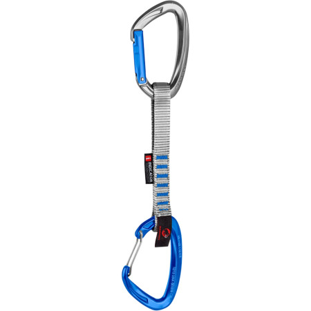 Expressset Mammut Crag Indicator Straight/Wire silber/blau Silver/Ultramarine