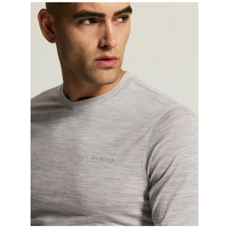 Herren-T-Shirt Craft Wool 95 LS CN M