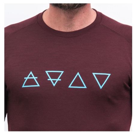Herren-Funktionsshirt Sensor Merino Blend Elements