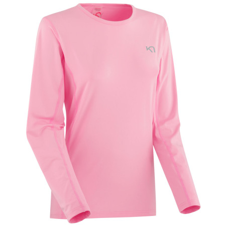 Damen-T-Shirt Kari Traa Nora Ls rosa Prism
