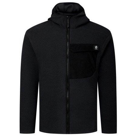 Herren-Sweatshirt Dare 2b Firn Hooded Borg Fleece schwarz Black