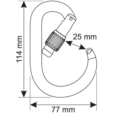 Karabiner Camp Core Lock