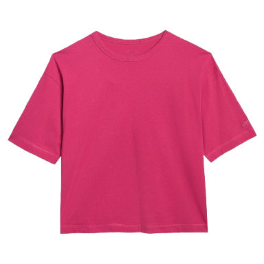 Damen-T-Shirt 4F Tshirt F2350 rosa DARK PINK