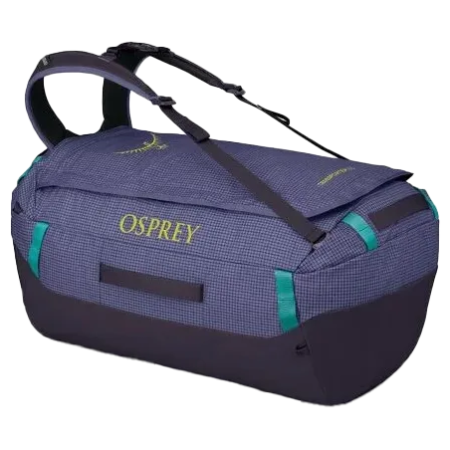 Reisetasche Osprey Transporter 65 lila euphoria purple/purple ink