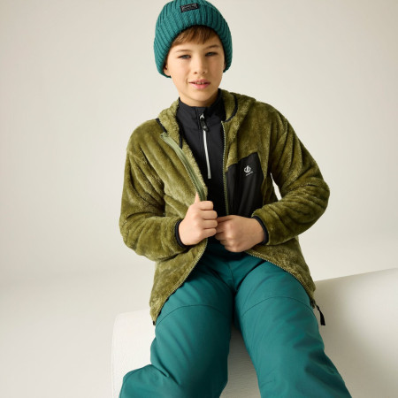 Kinder-Sweatshirt Dare 2b Powder Fleece MartOliv/Blk