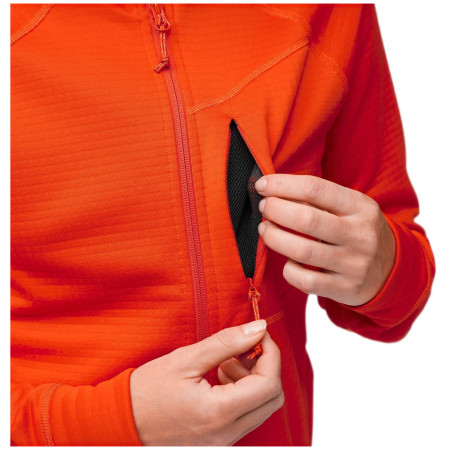 Damenjacke Fjällräven Abisko Grid Fleece Hoodie W