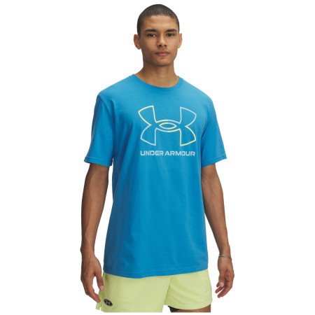 Herren-Funktionsshirt Under Armour GL FOUNDATION UPDATE SS hellblau Ether Blue / Sonic Yellow / Stream