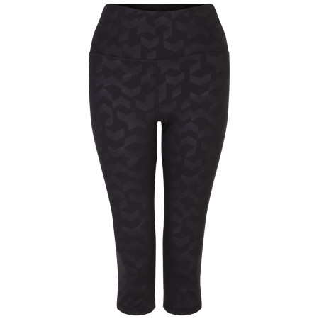 Damen 3/4 Leggings Dare 2b Influential 3/4 schwarz/grau Black Chevron Print