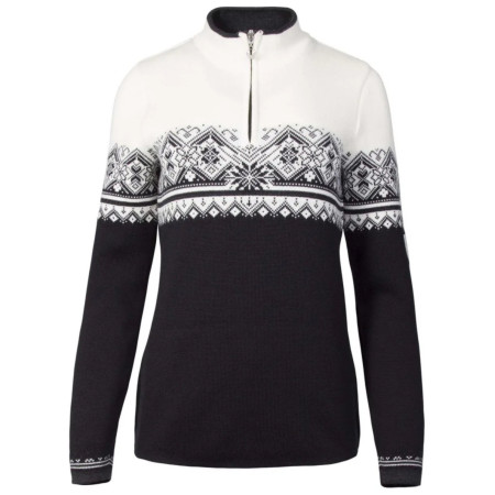 Damenpullover Dale of Norway Moritz Fem Sweater schwarz/weiß Black White Darkcharcoal