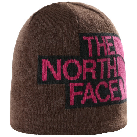 Mütze The North Face Reversible Highline Beanie schwarz/braun DeepBrown/TnfBlack