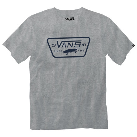 Herren-T-Shirt Vans MN Full Patch grau AthleticHeather/Black