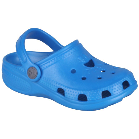 Kindersandalen Coqui Little Frog 8101 blau SeaBlue