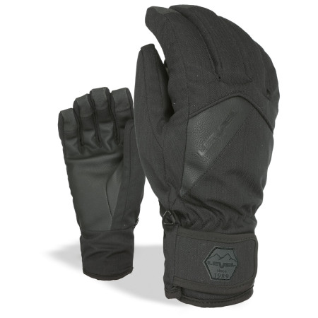 Herren-Skihandschuhe Level Cruise schwarz Black
