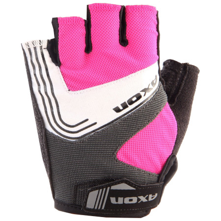 Fahrradhandschuhe Axon 395 rosa růžová