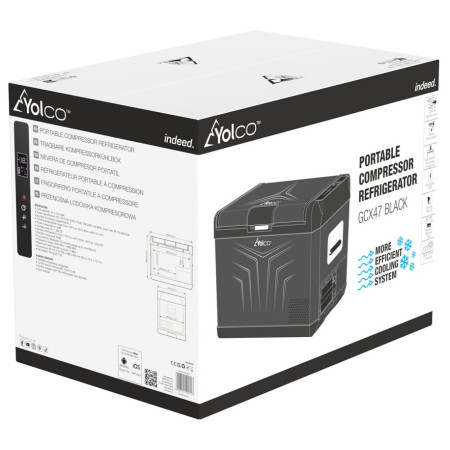 Kompressor-Kühlschrank Yolco GCX47