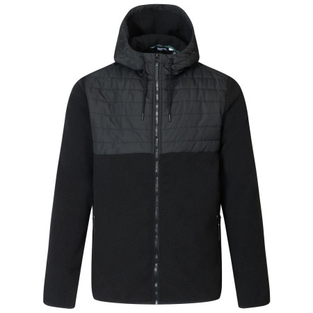 Herren-Hybridjacke Regatta Frankie Borg Hybrid schwarz Black/Black