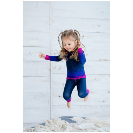 Kinder-Leggings WAMU Mozaika purple