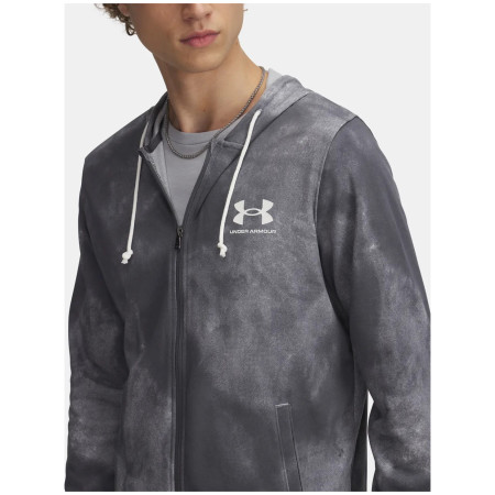 Herren-Sweatshirt Under Armour Rival Terry AOP FZ Q1