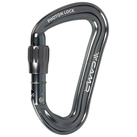 Karabiner Camp Photon Lock schwarz Gun metal