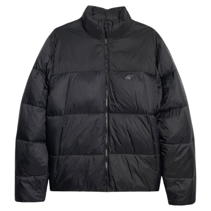 Herrenjacke 4F Down Jacket M601 schwarz DEEP BLACK