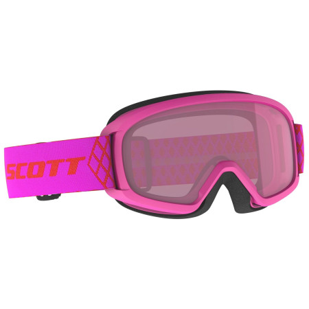 Kinder Skibrille Scott Jr Witty SGL rosa high viz pink