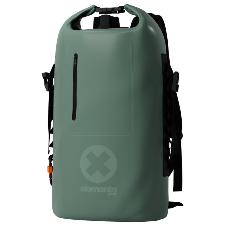 Wasserdichter Packsack Elements Gear Trek 2.0 - 25L (2 popruhy) grün forest green