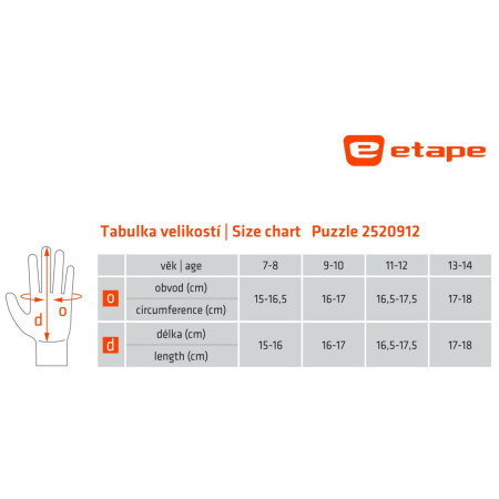 Kinderhandschuhe Etape Puzzle