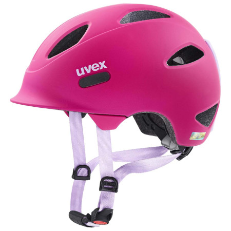 Kinder Fahrradhelm Uvex Oyo weinfarbe Berry - Purple Mat
