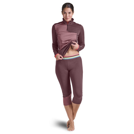Damen 3/4 Unterhosen Ortovox Fleece Light Short Pants W