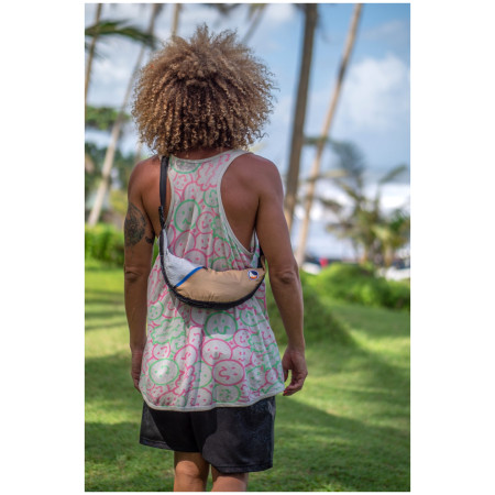 Hüfttasche Ticket to the Moon Upcycled Sling Bag Unique Edition