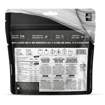 Trekkingnahrung Lyo food Mac & Cheese 370g