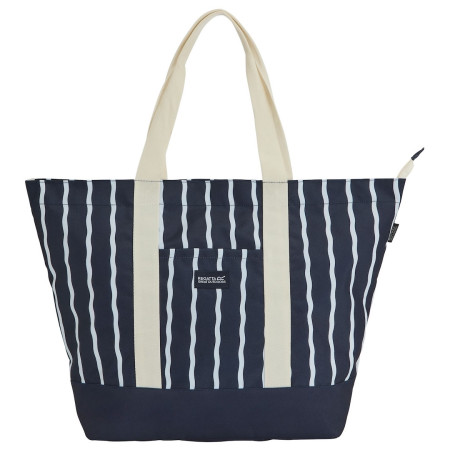 Strandtasche Regatta Boulder Beach Bag blau/weiß Navy White Stripe