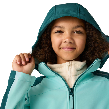 Kinder-Softshell-Jacke Regatta Haydenbury Mediterranea