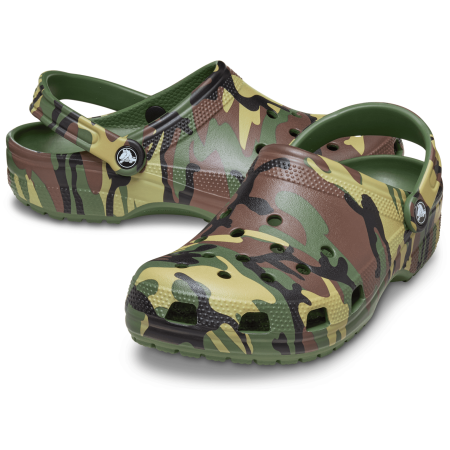 Pantoffeln Crocs Classic Camouflage Clog