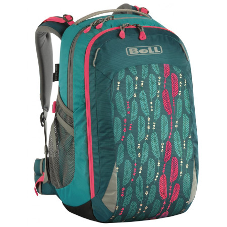 Schulranzen Boll Smart 24 Feathers türkis teal