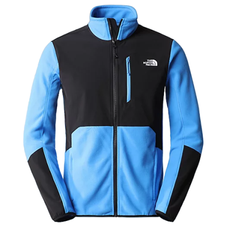 Herren-Sweatshirt The North Face M Glacier Pro Full Zip blau OPTIC BLUE/TNF BLACK