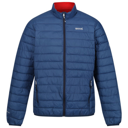 Herrenjacke Regatta Hillpack II blau Moonlight Denim(Danger Red)