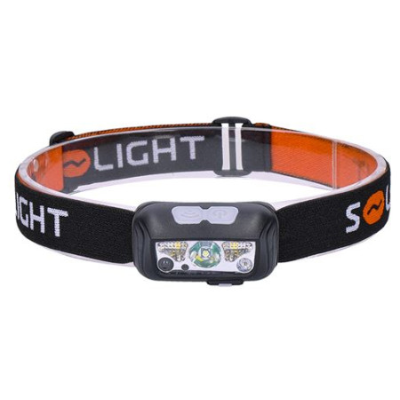 Stirnlampe Solight Wiederaufladbare LED-Leuchte 150 + 100 lm