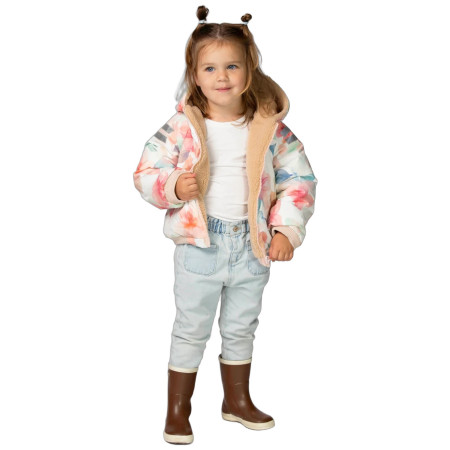 Kinder Winterjacke DucKsday Reversible Jacket Bliss/Sherpa